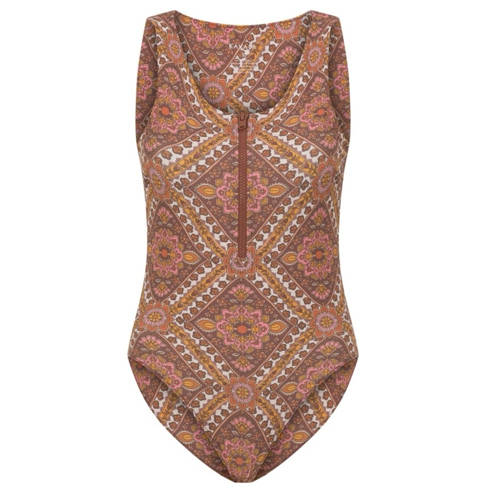 NWT: Kavala Collective Zephyr Surf Suit in Palais Print